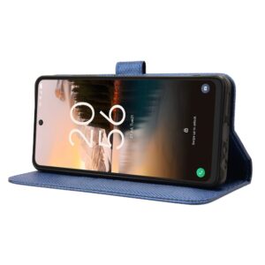 Tel1 TCL 40 NXTpaper 4G Diamond Texture Θήκη Βιβλίο - Blue