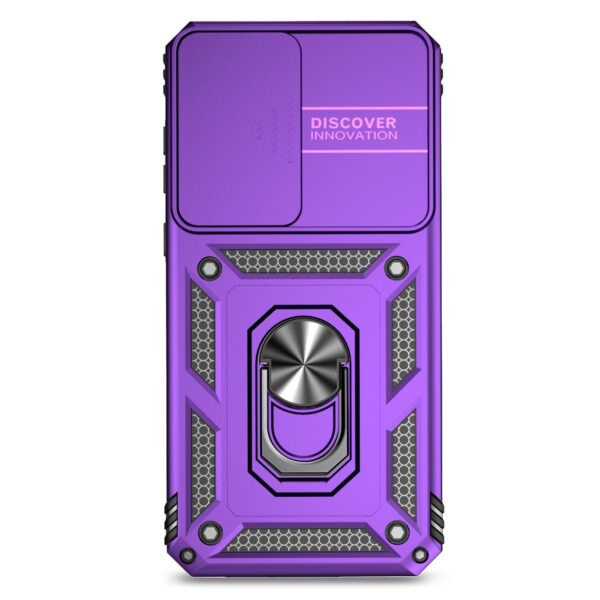 Forcell Samsung Galaxy A55 5G / A35 5G Sliding Camshield Holder Θήκη Σκληρή - Purple