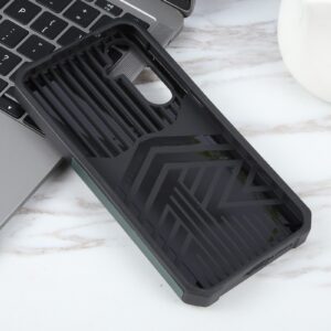 Forcell Samsung Galaxy A55 5G Camera Shield & Stand Θήκη Σκληρή - Green