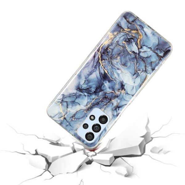 Forcell Samsung Galaxy A53 5G Marble Pattern Θήκη Σκληρή - Grey