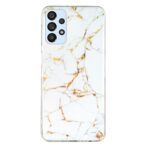 Forcell Samsung Galaxy A53 5G Marble Pattern Θήκη Σκληρή - White