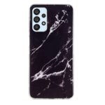 Forcell Samsung Galaxy A53 5G Marble Pattern Θήκη Σκληρή - Black