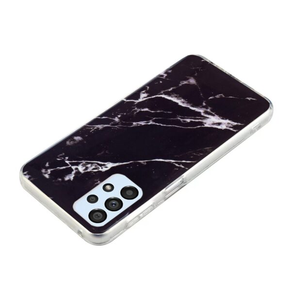Forcell Samsung Galaxy A53 5G Marble Pattern Θήκη Σκληρή - Black