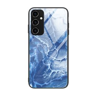 Forcell Samsung Galaxy A54 5G Marble Pattern Glass Θήκη Σκληρή με Σχέδιο
