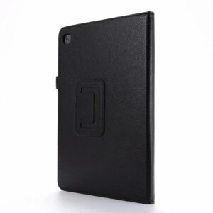 Θήκη Samsung Galaxy Tab A7 10.4'' T500/T505 Μαύρο Litchi Texture Horizontal Solid Color Case with Holder Black