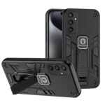 Forcell Samsung Galaxy S24 Plus 5G Shockproof Holder Θήκη Σκληρή - Black