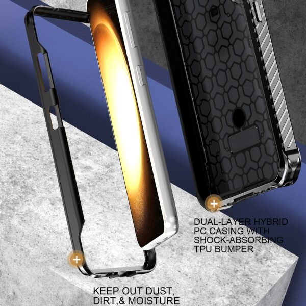 Forcell Samsung Galaxy S24 Plus 5G Armor Series Holder Θήκη Σκληρή - Black