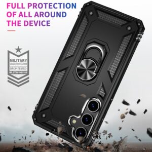 Forcell Samsung Galaxy S24 Plus 5G Shockproof Holder Θήκη Σκληρή - Black