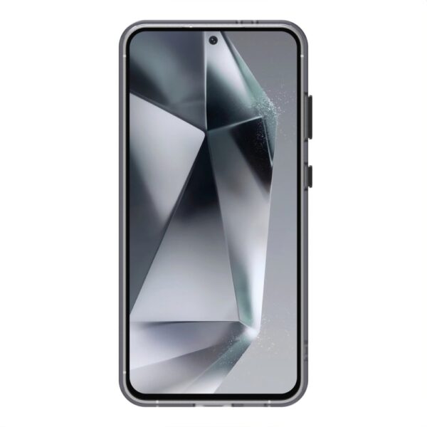 Forcell Samsung Galaxy S24 5G / S25 5G MagSafe PC Hybrid Θήκη Σιλικόνης Διάφανη - Black