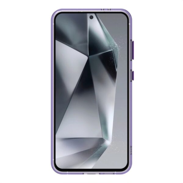 Forcell Samsung Galaxy S24 5G / S25 5G MagSafe PC Hybrid Θήκη Σιλικόνης Διάφανη - Purple