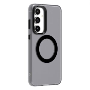 Forcell Samsung Galaxy S24 Plus 5G MagSafe Hybrid Θήκη Σιλικόνης - Black