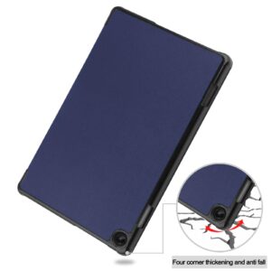 Θήκη Lenovo Tab M10 10.1" (3rd Gen) Μπλε Custer Texture 3-Fold Holder Tablet Case Blue