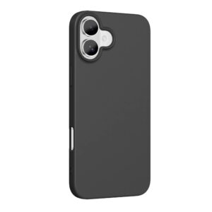 Forcell iPhone 16 Plus Θήκη Σιλικόνης - Black