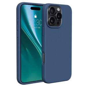 Forcell iPhone 16 Pro Θήκη Σιλικόνης - Blue