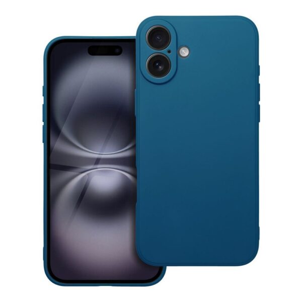 Forcell iPhone 16 Soft Θήκη Σιλικόνης - Blue