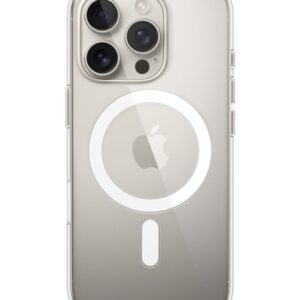 Forcell iPhone 16 Pro MagSafe Θήκη Σιλικόνης - Διάφανη