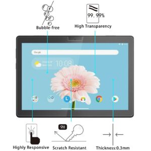 Lenovo Tab M10 FHD REL 10.1" Προστατευτικό Τζαμάκι 9H 2.5D Explosion-proof Tempered Tablet Glass Film