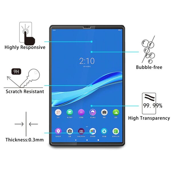 Lenovo Tab M10 FHD Plus X606 (2nd Gen) 10.3" Προστατευτικό Τζαμάκι 9H 0.3mm Explosion-proof Tempered Glass Film