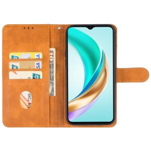 Tel1 Honor X6b Wallet Θήκη Βιβλίο - Brown