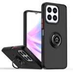 Forcell Honor X6b Q Shadow Ring Holder Θήκη Σιλικόνης - Tinted Black