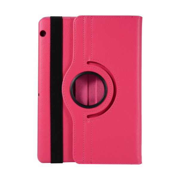 Θήκη Huawei MediaPad T3 9.6" Φούξια 360 Degrees Rotation Stand Cover Rose Red