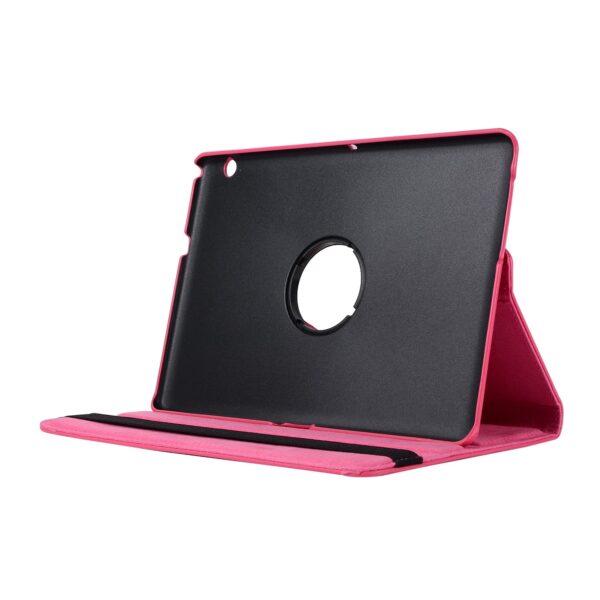 Θήκη Huawei MediaPad T3 9.6" Φούξια 360 Degrees Rotation Stand Cover Rose Red