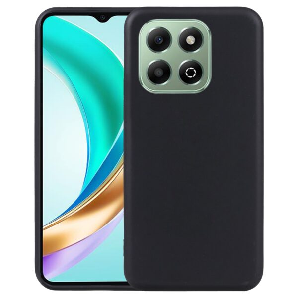 Forcell Honor X6b Texture TPU Θήκη Σιλικόνης - Black