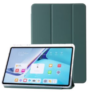 Θήκη Huawei MatePad SE 11" (2024) Διάφανη - Πράσινη Clear Acrylic Tablet Case Dark Green