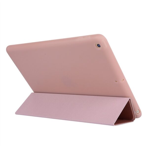 Apple iPad 10.2'' 2019/2020/2021 Θήκη Ροζ-Χρυσό TPU Horizontal Flip Leather Case Rose Gold