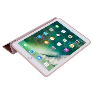 Apple iPad 10.2'' 2019/2020/2021 Θήκη Ροζ-Χρυσό TPU Horizontal Flip Leather Case Rose Gold