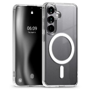 Samsung Galaxy S24 5G Θήκη Διάφανη TPU Magsafe Phone Case Transparent