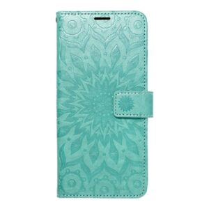 Samsung Galaxy S21 FE Θήκη Βιβλίο Πράσινο Forcell Mezzo Book Case Mandala Green