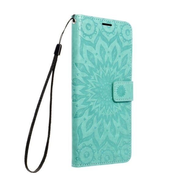 Samsung Galaxy S21 FE Θήκη Βιβλίο Πράσινο Forcell Mezzo Book Case Mandala Green