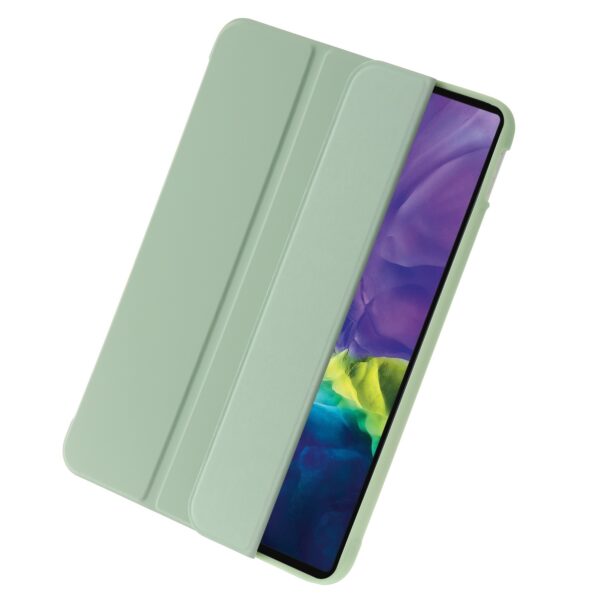 Apple iPad 2022 10.9'' Θήκη Πράσινη Honeycomb Silicone + PU Tablet Case Green