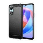 Forcell Honor X7Β 4G / X7B 5G / Honor 90 Carbon Fiber Θήκη Σιλικόνης - Black