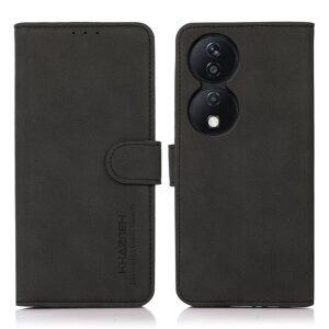 KHAZNEH Honor X7Β 4G / X7B 5G / Honor 90 Matte Texture Θήκη Βιβλίο - Black
