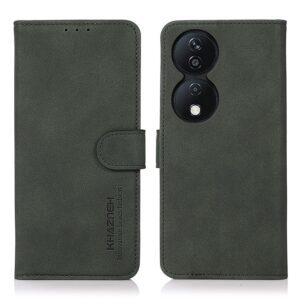 KHAZNEH Honor X7Β 4G / X7B 5G / Honor 90 Matte Texture Θήκη Βιβλίο - Green