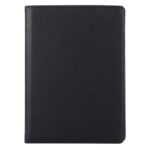 Apple iPad 9.7" 2017 / 2018 Θήκη Μαύρη Litchi Texture Horizontal Flip 360 Degrees Rotation Case Black