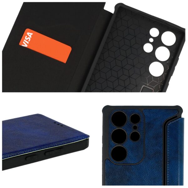 Tel1 Samsung Galaxy S23 5G Cabana Premium Quality Θήκη Βιβλίο - Blue