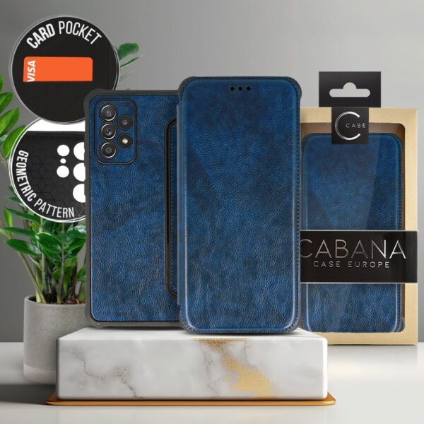 Tel1 Samsung Galaxy S23 5G Cabana Premium Quality Θήκη Βιβλίο - Blue