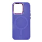 Forcell iPhone 16 Pro MagSafe Θήκη Σιλικόνης - Purple