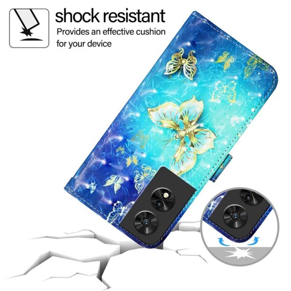 Tel1 TCL 505 3D Painting Θήκη Βιβλίο με Σχέδιο