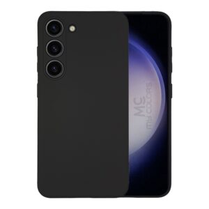 Forcell Samsung Galaxy S23 5G Matt Θήκη Σιλικόνης - Black