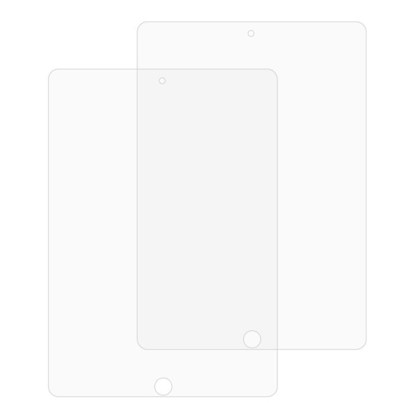 Apple iPad 9.7" 2017 / 2018 Προστατευτικό Τζαμάκι 2 PCS 9H 2.5D Explosion-proof Tempered Glass Film