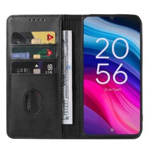 Tel1 TCL 505 Magnetic Closure Θήκη Βιβλίο - Black