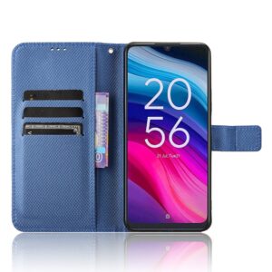 Tel1 TCL 505 Diamond Texture Θήκη Βιβλίο - Purple