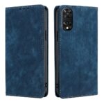 Tel1 TCL 505 Skin Feel Anti-theft Θήκη βιβλίο - Blue