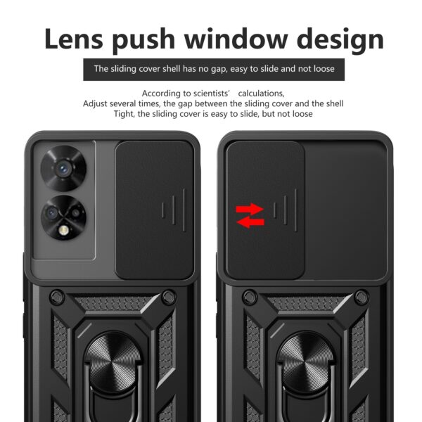 Forcell TCL 50 SE Sliding Camera Θήκη Σκληρή - Blue