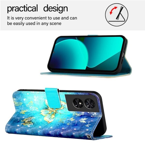 Tel1 TCL 50 SE 3D Painting Θήκη Βιβλίο με Σχέδιο