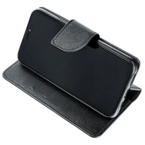 Tel1 Samsung Galaxy S24 Plus 5G Fancy Book Case Θήκη Βιβλίο - Black